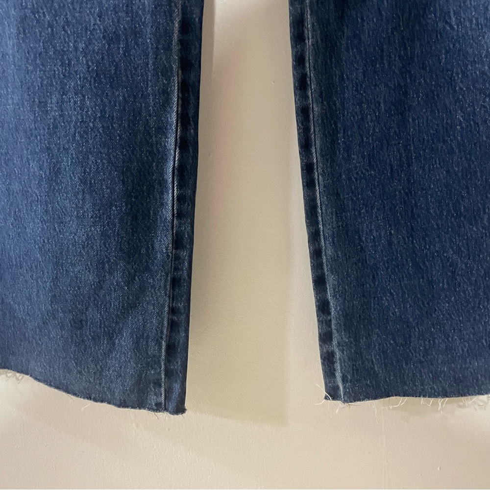 Veronica Beard Dark Blue Flare Jeans - Picture 3 of 9
